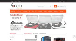 Desktop Screenshot of forumaudio.com